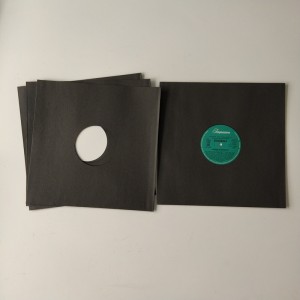 33RPM Черна хартия Винилов LP Записи за съхранение на вътрешни ръкави