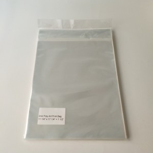 Чанти за печат на кристали 2mil поли повторно затварящи се 11x17